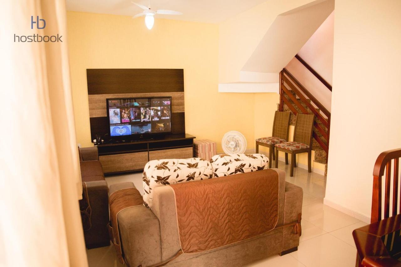 Casa A 400 M Da Praia Do Centro - Wifi 200Mb - Garagem - Tv 500 Canais - 2 Quartos - Cozinha Equipada - Churrasqueira Villa Rio das Ostras Eksteriør billede