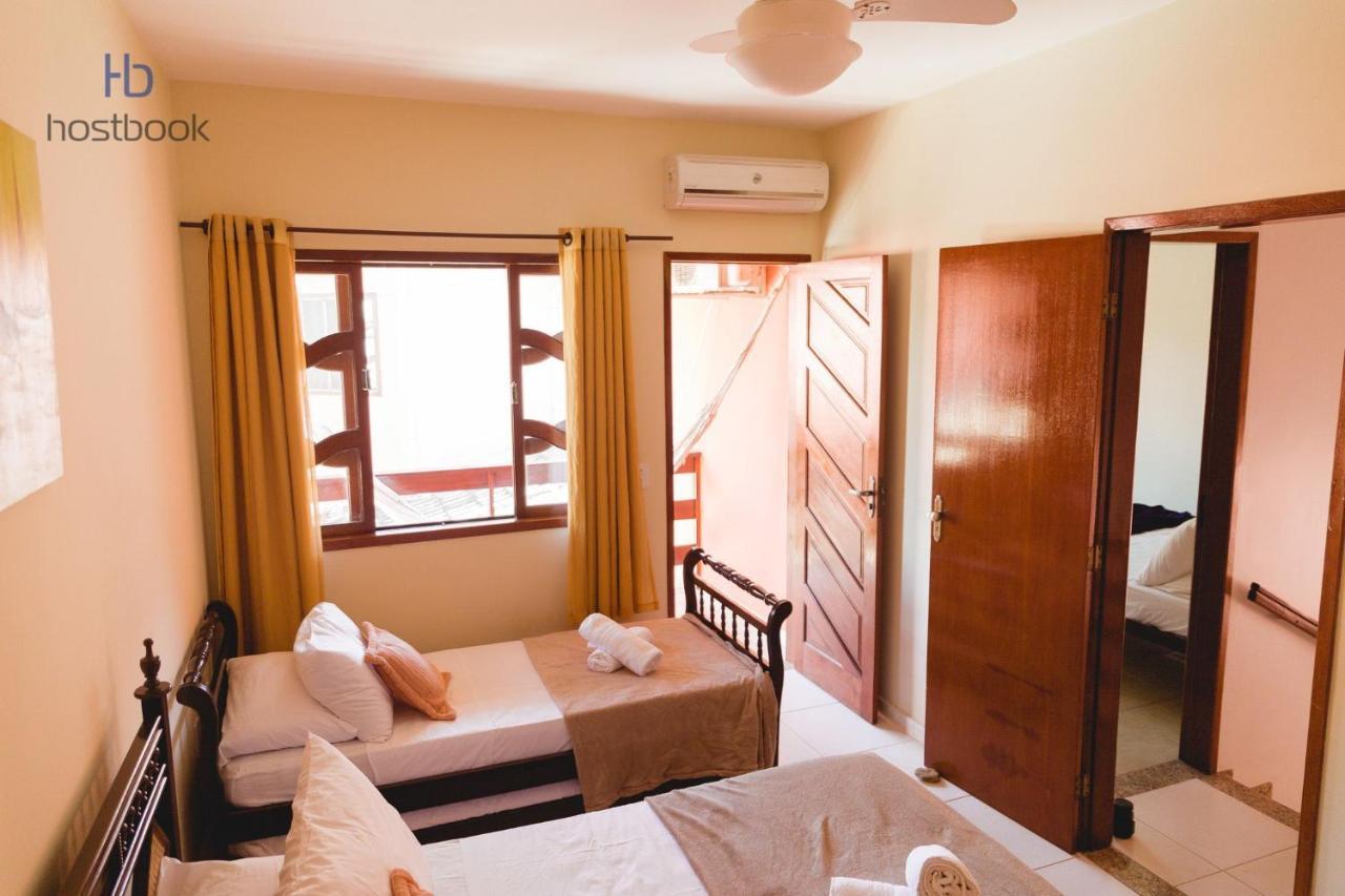 Casa A 400 M Da Praia Do Centro - Wifi 200Mb - Garagem - Tv 500 Canais - 2 Quartos - Cozinha Equipada - Churrasqueira Villa Rio das Ostras Eksteriør billede