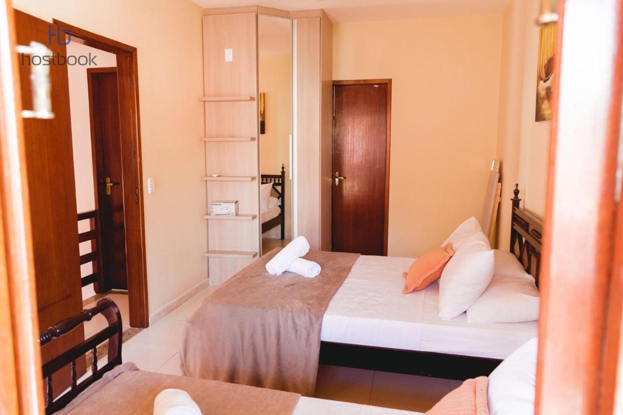 Casa A 400 M Da Praia Do Centro - Wifi 200Mb - Garagem - Tv 500 Canais - 2 Quartos - Cozinha Equipada - Churrasqueira Villa Rio das Ostras Eksteriør billede