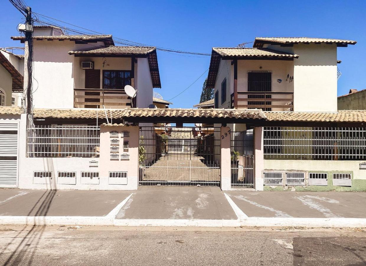 Casa A 400 M Da Praia Do Centro - Wifi 200Mb - Garagem - Tv 500 Canais - 2 Quartos - Cozinha Equipada - Churrasqueira Villa Rio das Ostras Eksteriør billede