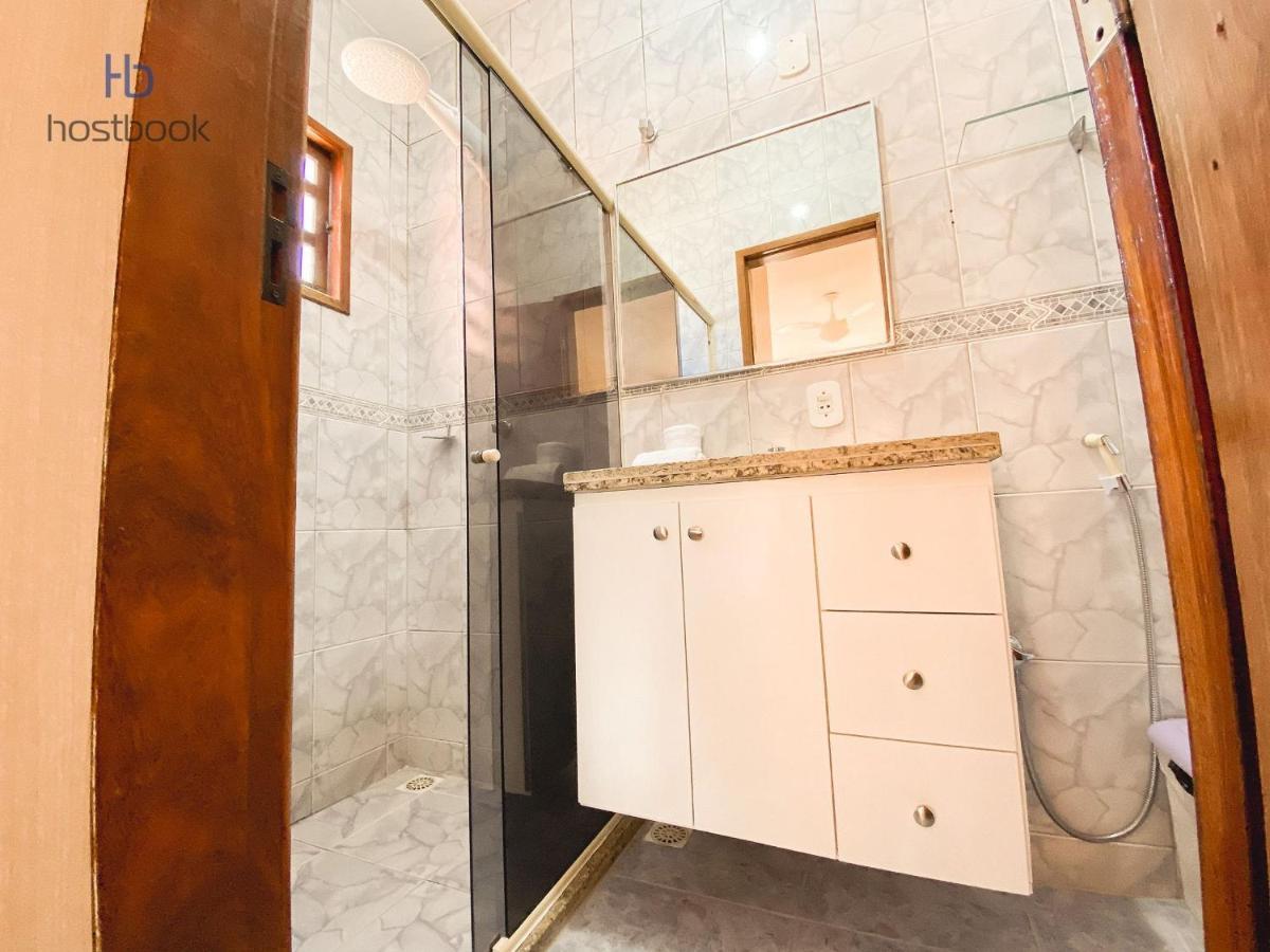Casa A 400 M Da Praia Do Centro - Wifi 200Mb - Garagem - Tv 500 Canais - 2 Quartos - Cozinha Equipada - Churrasqueira Villa Rio das Ostras Eksteriør billede
